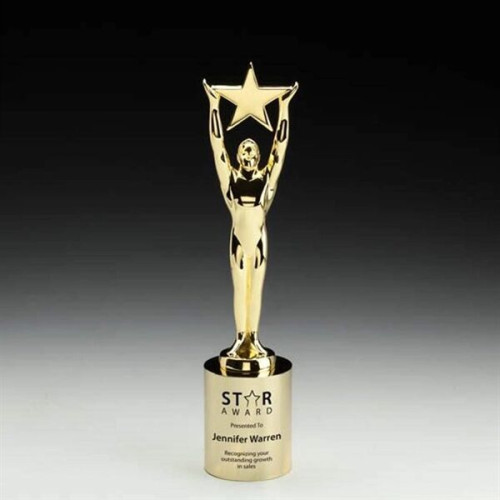 Star Achievement Award on Cylinder