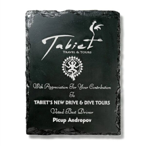 Stonecast™ Slate Plaque