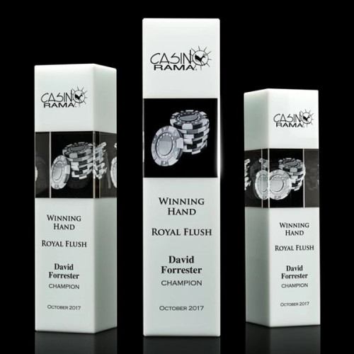 Araceli Tower 3D Award - White