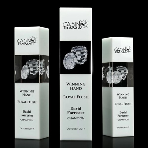 Araceli Tower 3D Award - White