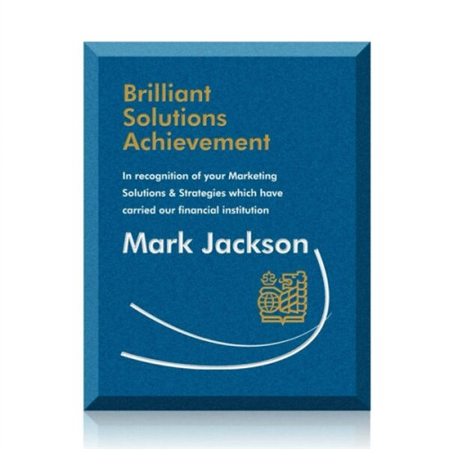 Rollinson Plaque - Blue