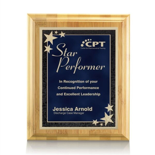 Bamboo/Starburst - Blue