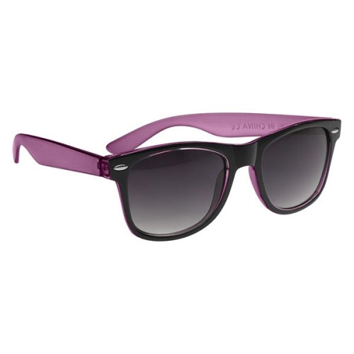 Two-Tone Translucent Malibu Sunglasses