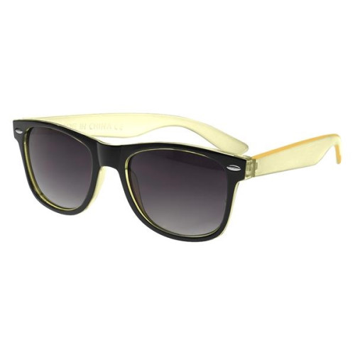 Two-Tone Translucent Malibu Sunglasses