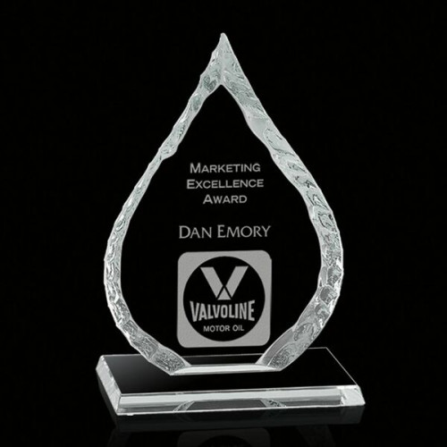 Iceberg Oil Drop Award on Base - Starfire