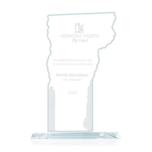 State Map Award -  Vermont