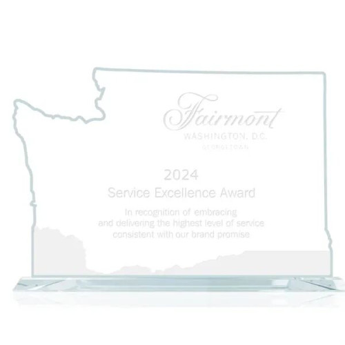 State Map Award -  Washington