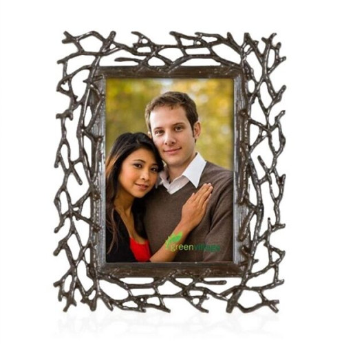 Twig Picture Frame - Gun Metal