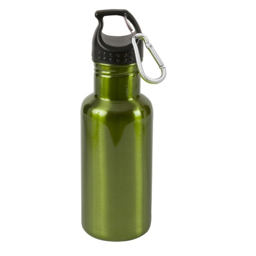 17 oz Stainless Steel Adventure Water Bottle With Carabiner