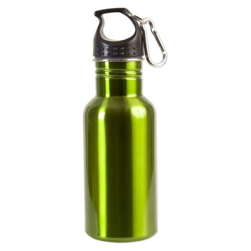 17 oz Stainless Steel Adventure Water Bottle With Carabiner