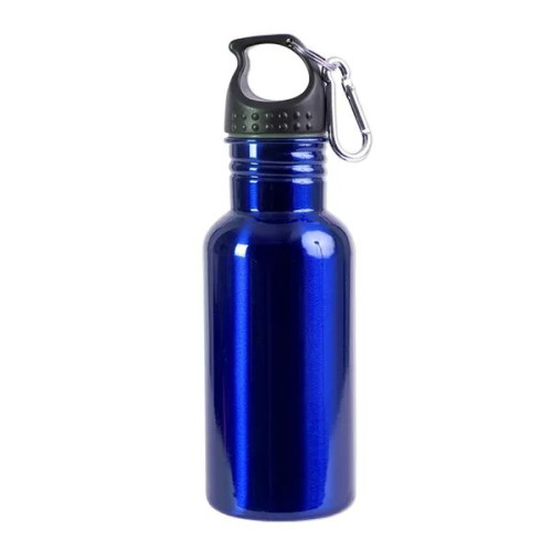 17 oz Stainless Steel Adventure Water Bottle With Carabiner