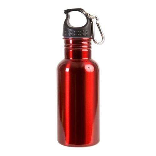 17 oz Stainless Steel Adventure Water Bottle With Carabiner