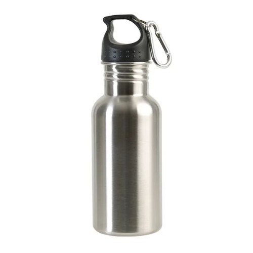 17 oz Stainless Steel Adventure Water Bottle With Carabiner