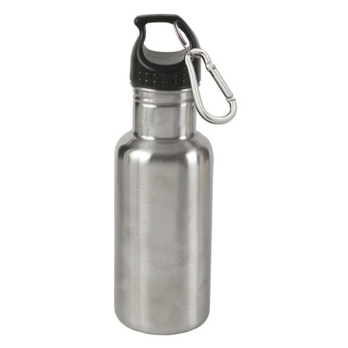 17 oz Stainless Steel Adventure Water Bottle With Carabiner