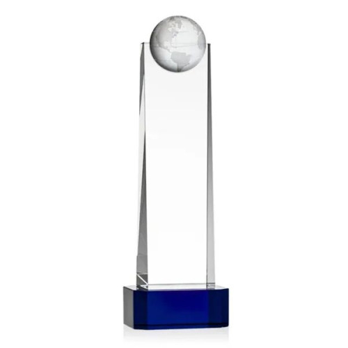 Sherbourne Globe Award on Base - Blue