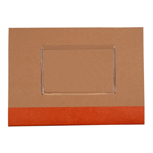 Clear Business Card Holder with Adhesive Backing