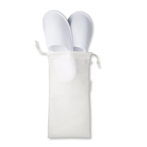 Travel Slippers In Pouch