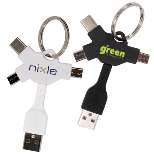 Multi USB Cable Key Chain