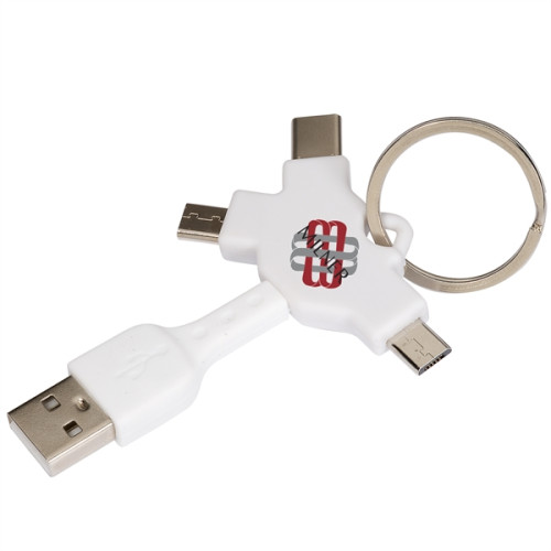Multi USB Cable Key Chain