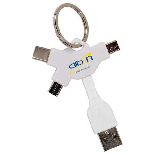 Multi USB Cable Key Chain