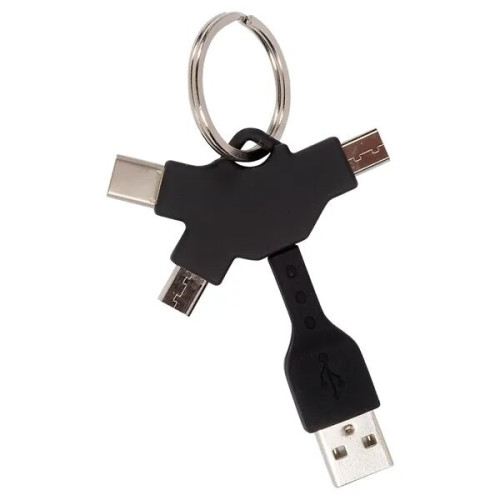 Multi USB Cable Key Chain