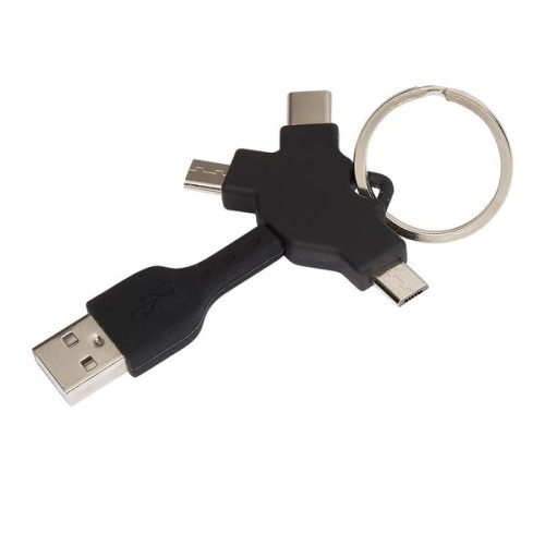 Multi USB Cable Key Chain