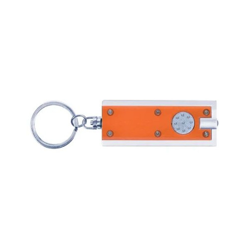 Deco LED Flashlight With Keychain