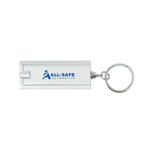 Deco LED Flashlight With Keychain