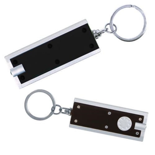 Deco LED Flashlight With Keychain