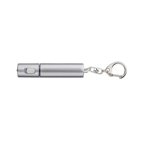Light-Up-Your-Logo Flashlight With Keychain