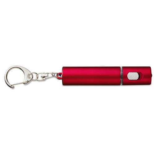 Light-Up-Your-Logo Flashlight With Keychain