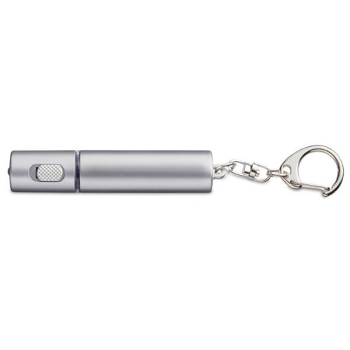 Light-Up-Your-Logo Flashlight With Keychain