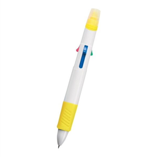 Quatro Pen With Highlighter