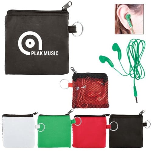 Ear Buds in Zip Pouch