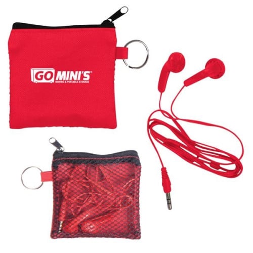 Ear Buds in Zip Pouch