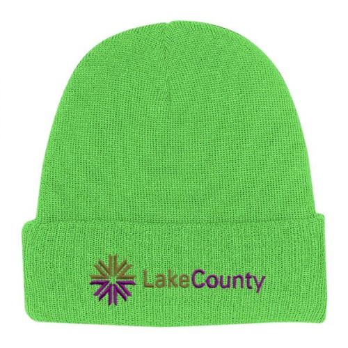 KNIT BEANIE WITH CUFF
