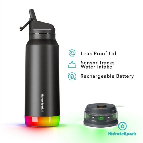 Hidrate Spark® PRO Straw Steel Water Bottle - 32oz