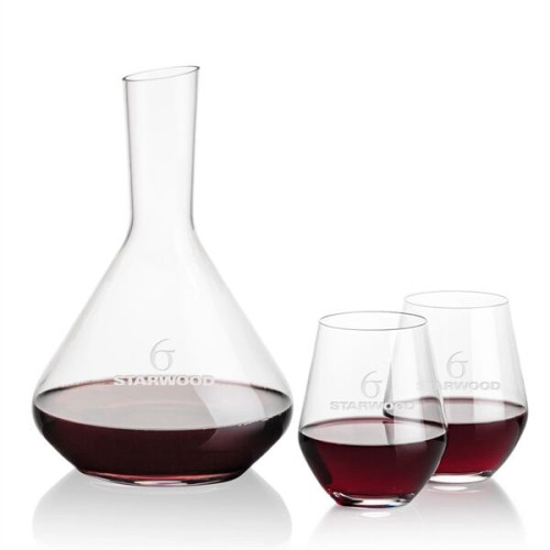 Terrassa Carafe & Reina Stemless Wine