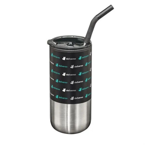 Bondi Double Wall Tumbler w/ Straw -18oz