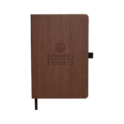 Woodgrain Texture Journal Notebook 5.7" X 8.46"