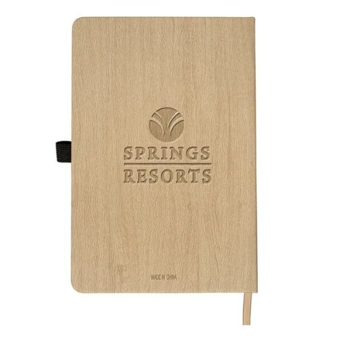 Woodgrain Texture Journal Notebook 5.7" X 8.46"