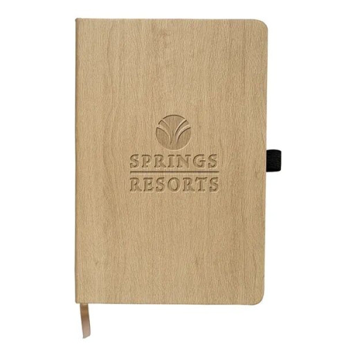 Woodgrain Texture Journal Notebook 5.7" X 8.46"