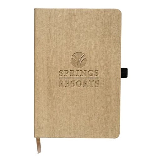 Woodgrain Texture Journal Notebook 5.7" X 8.46"