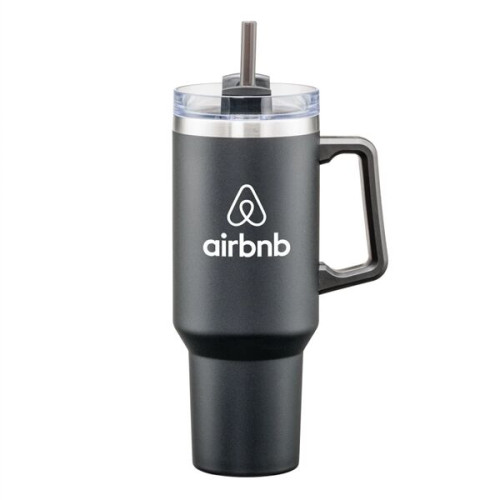 Makena Handle Travel Mug w/Straw - 40oz