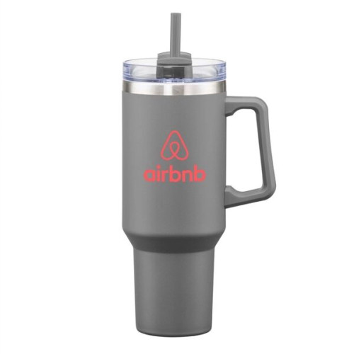 Makena Handle Travel Mug w/Straw - 40oz