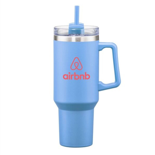Makena Handle Travel Mug w/Straw - 40oz