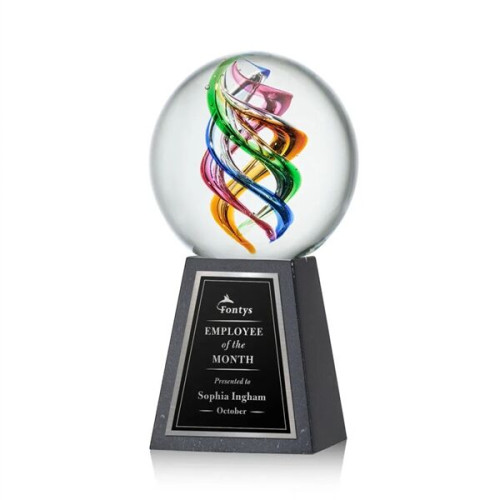 Galileo Award on Tall Marble Base
