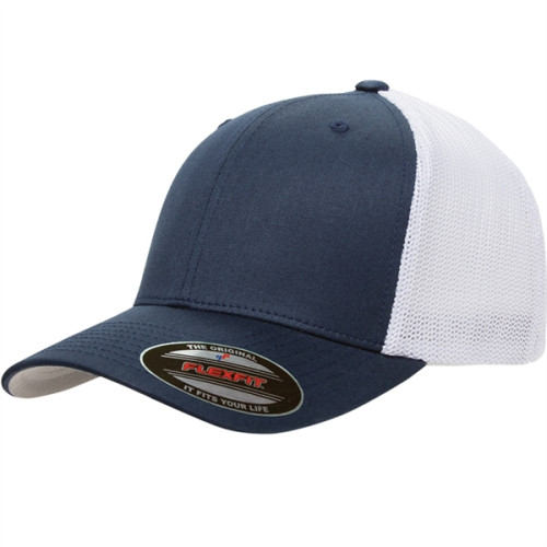 Flexfit® 6 Panel Fitted Trucker Cap