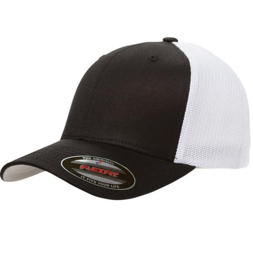 Flexfit® 6 Panel Fitted Trucker Cap