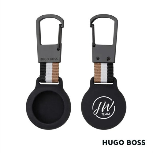 Hugo Boss® Iconic Key Ring With Air Tag Holder